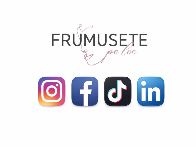 Frumusețea pe log - social media