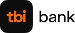 Logo TBI Bank — finanțare în rate 0% dobândă